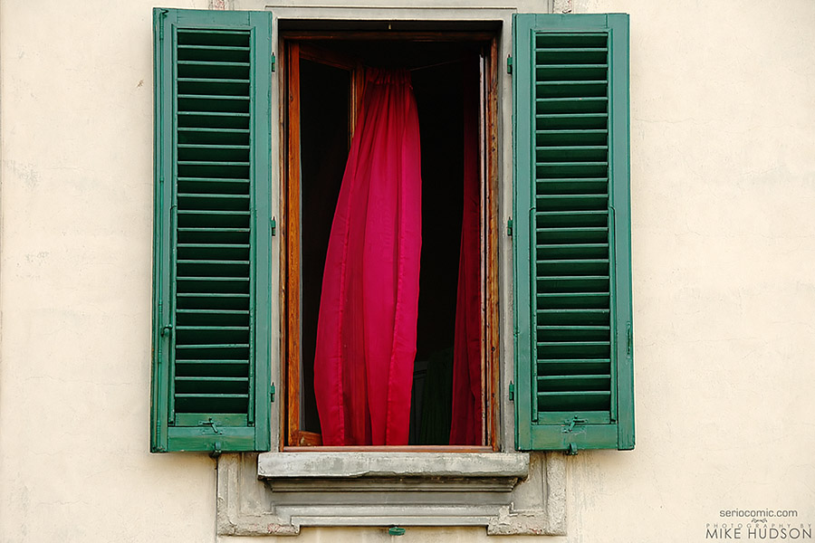 Red Curtain - Original