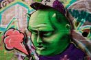 Green Graffiti Man