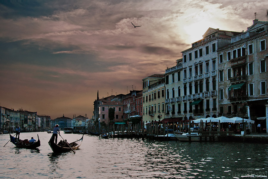 Dusk in Venice